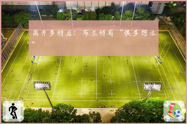 离开多特后：布兰特有“很多想法”