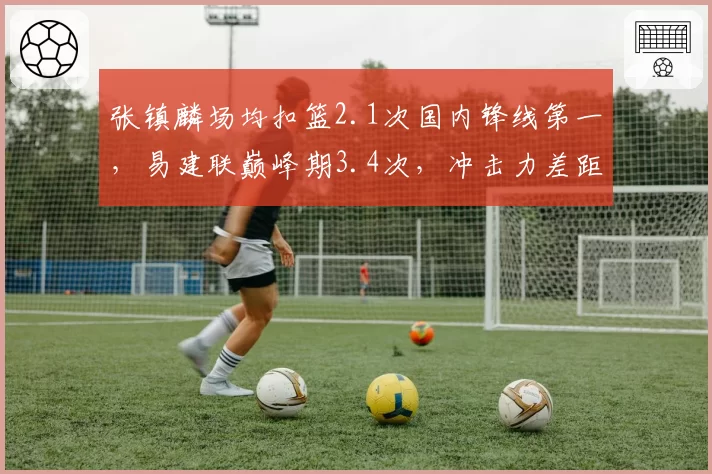 张镇麟场均扣篮2.1次国内锋线第一，易建联巅峰期3.4次，冲击力差距何时能弥补？